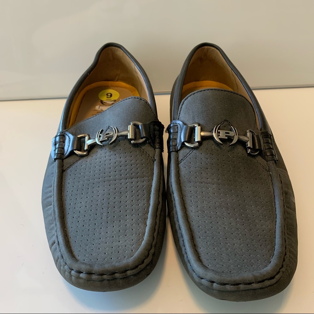 PHAT FARM Comfort Tech Gray Driving Casual Loafers